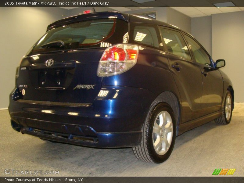 Indigo Ink Pearl / Dark Gray 2005 Toyota Matrix XR AWD