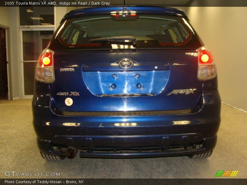 Indigo Ink Pearl / Dark Gray 2005 Toyota Matrix XR AWD