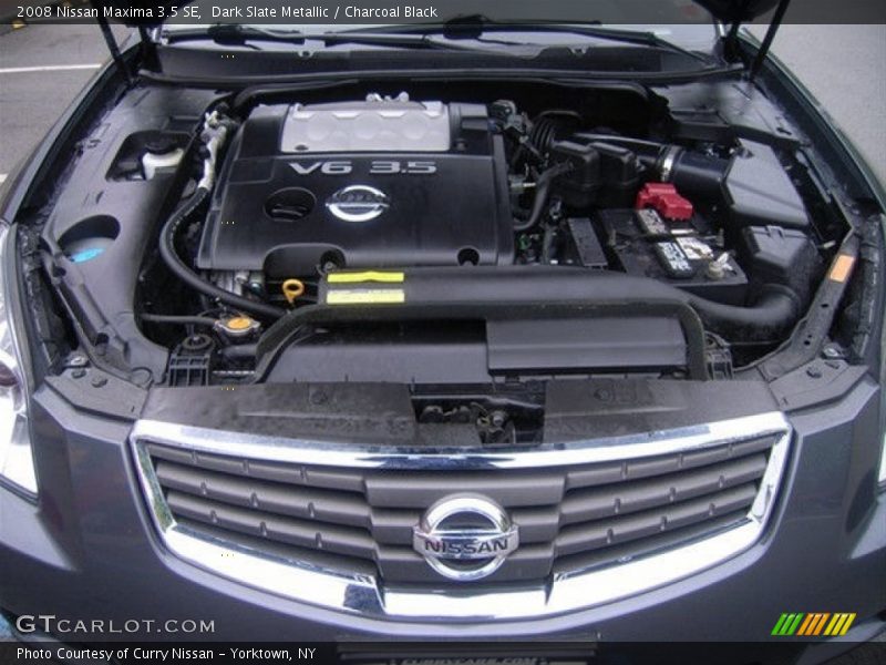 Dark Slate Metallic / Charcoal Black 2008 Nissan Maxima 3.5 SE