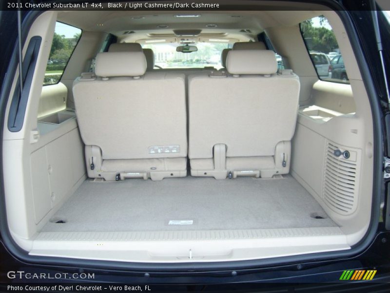 Black / Light Cashmere/Dark Cashmere 2011 Chevrolet Suburban LT 4x4