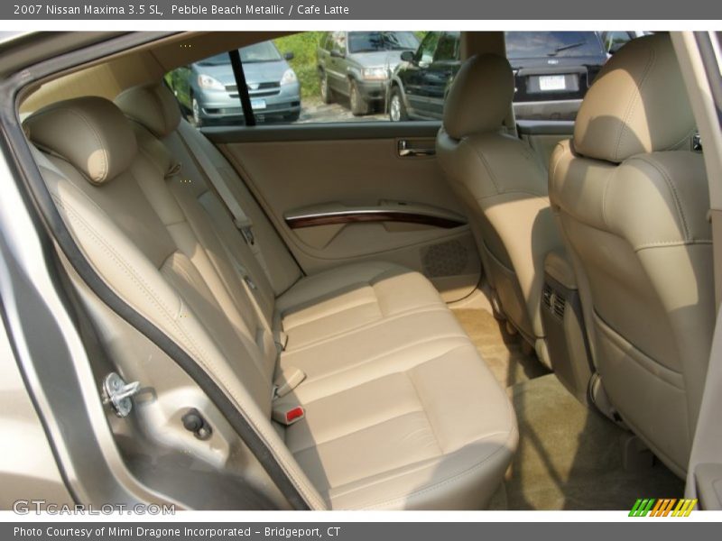 Pebble Beach Metallic / Cafe Latte 2007 Nissan Maxima 3.5 SL