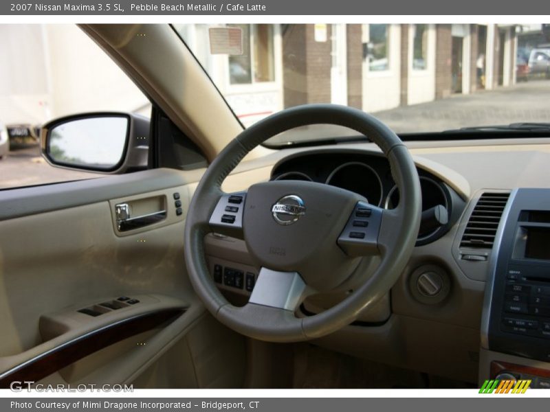 Pebble Beach Metallic / Cafe Latte 2007 Nissan Maxima 3.5 SL