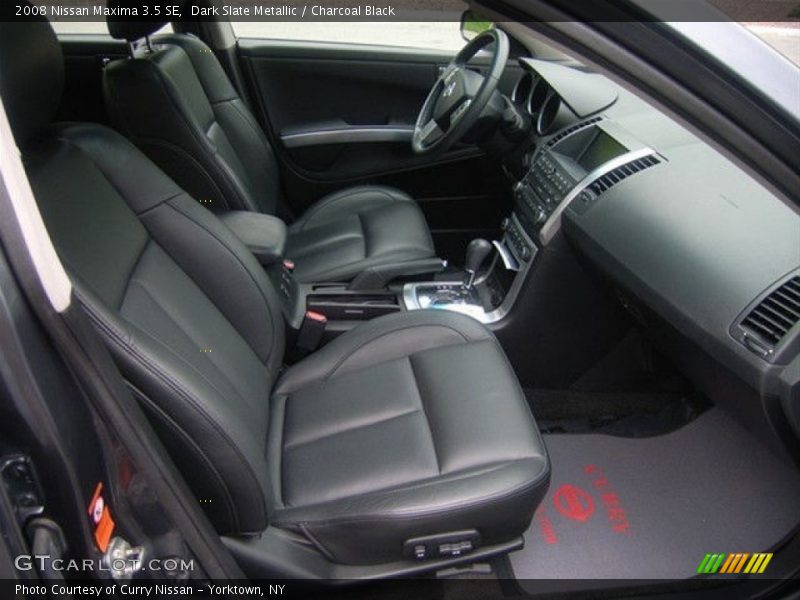 Dark Slate Metallic / Charcoal Black 2008 Nissan Maxima 3.5 SE
