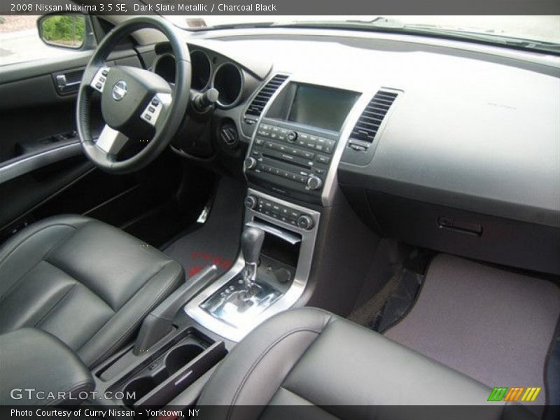 Dark Slate Metallic / Charcoal Black 2008 Nissan Maxima 3.5 SE