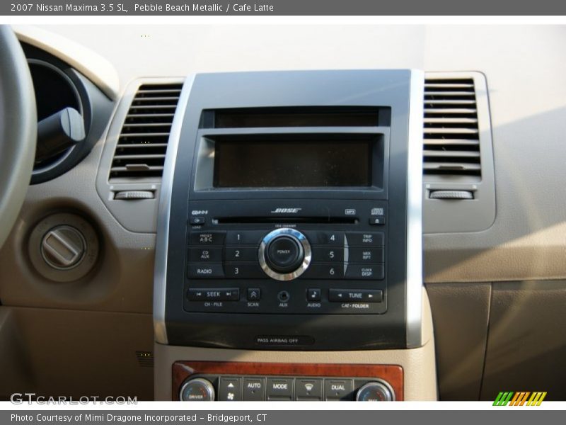 Pebble Beach Metallic / Cafe Latte 2007 Nissan Maxima 3.5 SL
