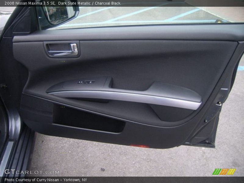 Dark Slate Metallic / Charcoal Black 2008 Nissan Maxima 3.5 SE