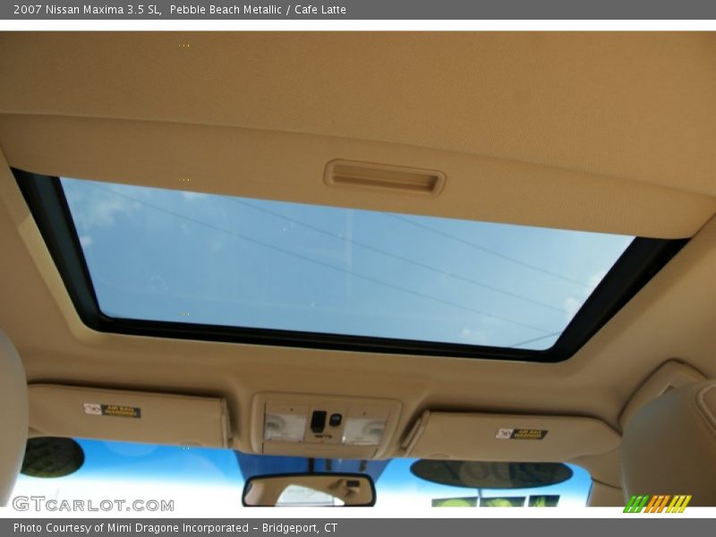 Pebble Beach Metallic / Cafe Latte 2007 Nissan Maxima 3.5 SL