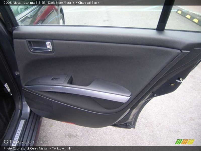 Dark Slate Metallic / Charcoal Black 2008 Nissan Maxima 3.5 SE
