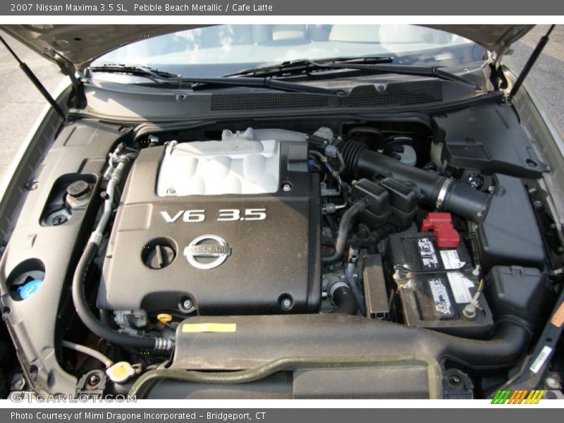 Pebble Beach Metallic / Cafe Latte 2007 Nissan Maxima 3.5 SL