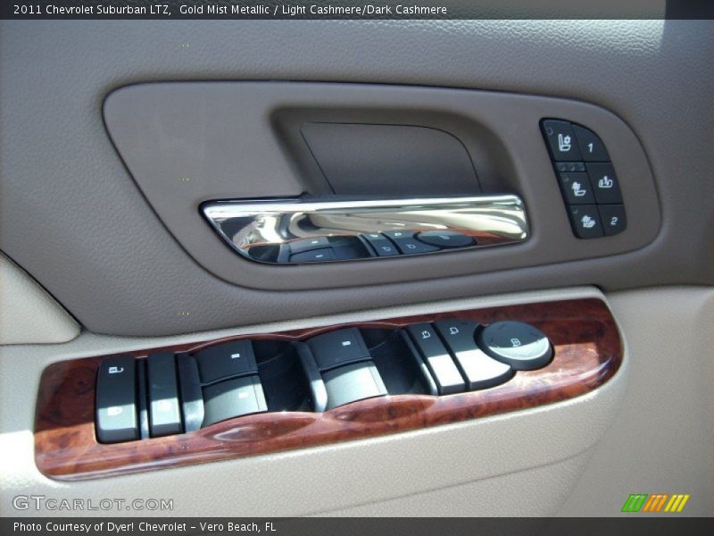 Gold Mist Metallic / Light Cashmere/Dark Cashmere 2011 Chevrolet Suburban LTZ