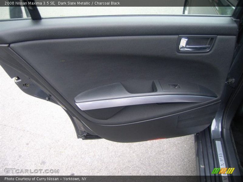 Dark Slate Metallic / Charcoal Black 2008 Nissan Maxima 3.5 SE