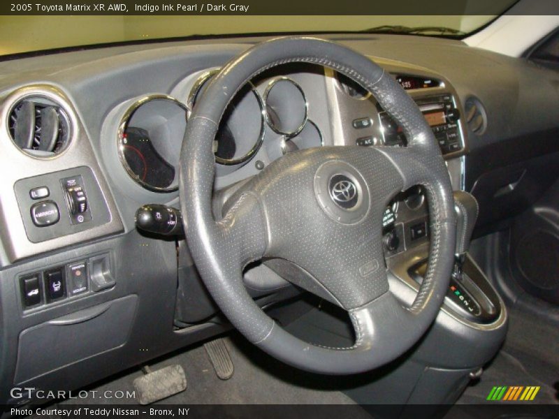 Indigo Ink Pearl / Dark Gray 2005 Toyota Matrix XR AWD
