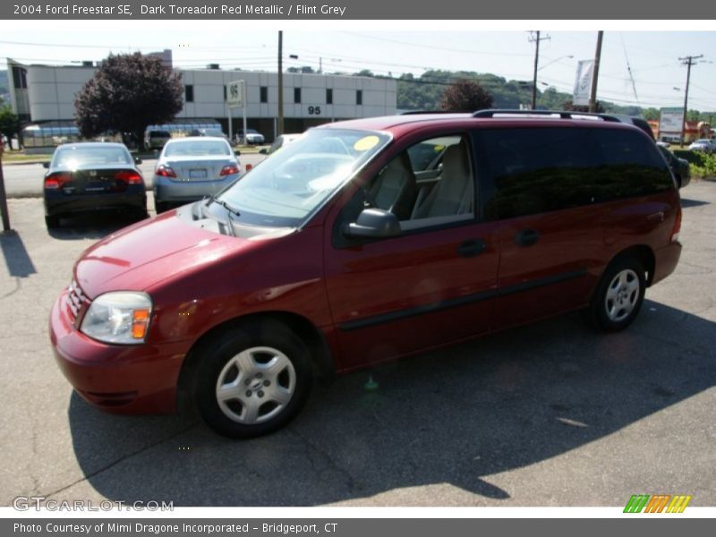 Dark Toreador Red Metallic / Flint Grey 2004 Ford Freestar SE