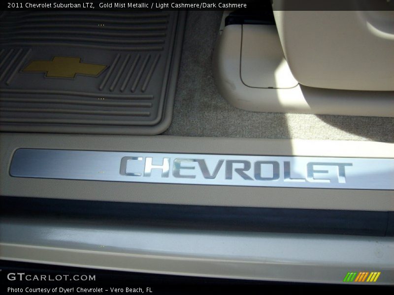Gold Mist Metallic / Light Cashmere/Dark Cashmere 2011 Chevrolet Suburban LTZ