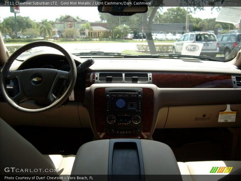Gold Mist Metallic / Light Cashmere/Dark Cashmere 2011 Chevrolet Suburban LTZ