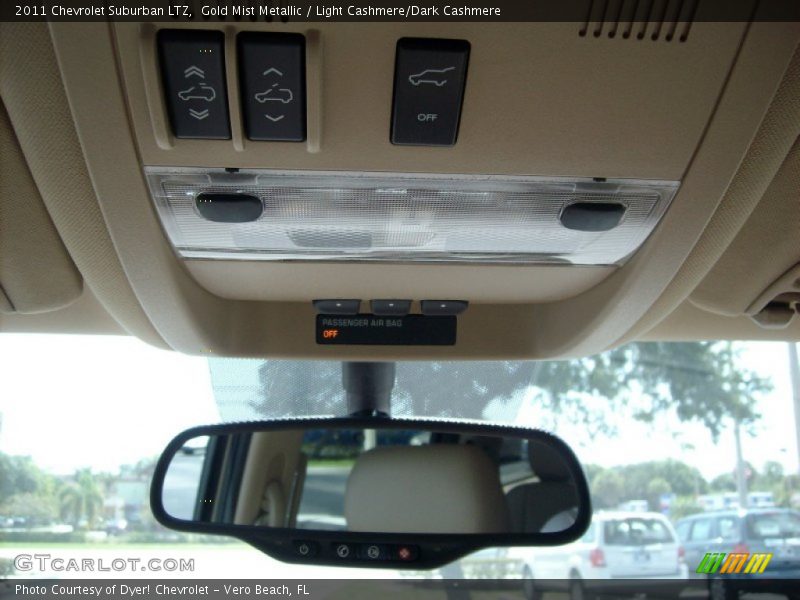 Gold Mist Metallic / Light Cashmere/Dark Cashmere 2011 Chevrolet Suburban LTZ