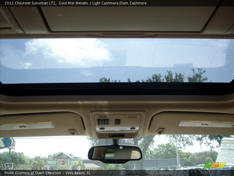 Gold Mist Metallic / Light Cashmere/Dark Cashmere 2011 Chevrolet Suburban LTZ