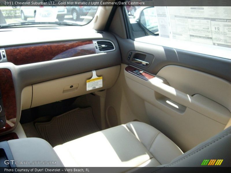 Gold Mist Metallic / Light Cashmere/Dark Cashmere 2011 Chevrolet Suburban LTZ