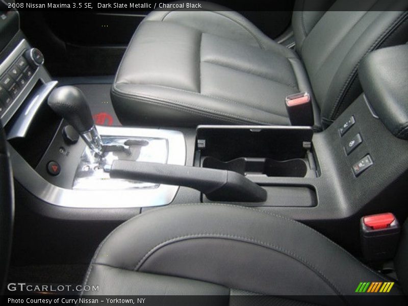 Dark Slate Metallic / Charcoal Black 2008 Nissan Maxima 3.5 SE