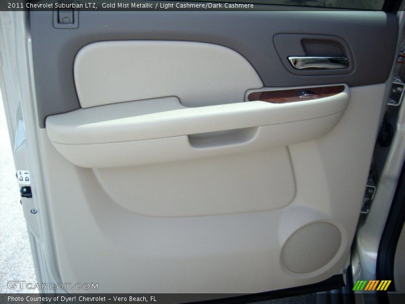 Gold Mist Metallic / Light Cashmere/Dark Cashmere 2011 Chevrolet Suburban LTZ