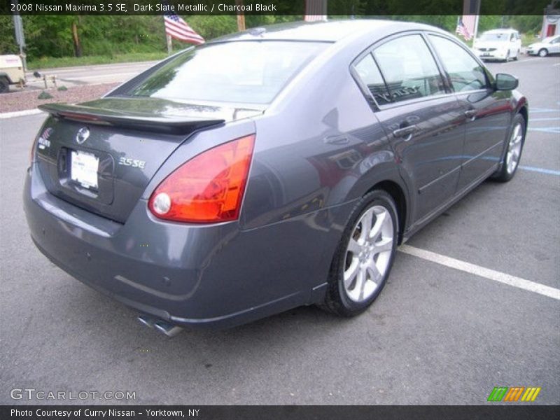 Dark Slate Metallic / Charcoal Black 2008 Nissan Maxima 3.5 SE