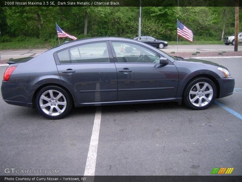 Dark Slate Metallic / Charcoal Black 2008 Nissan Maxima 3.5 SE