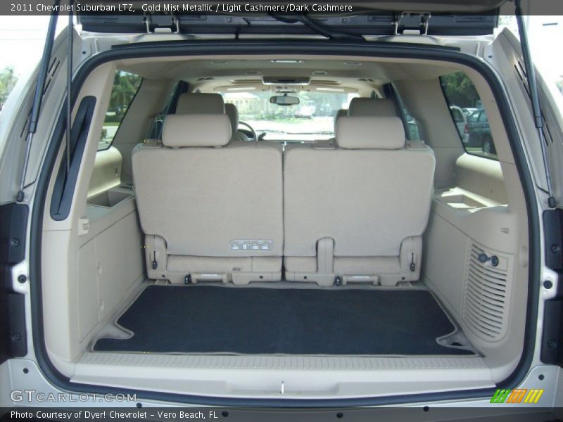 Gold Mist Metallic / Light Cashmere/Dark Cashmere 2011 Chevrolet Suburban LTZ