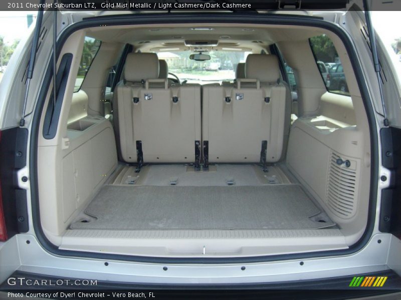 Gold Mist Metallic / Light Cashmere/Dark Cashmere 2011 Chevrolet Suburban LTZ