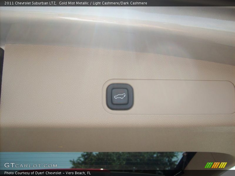 Gold Mist Metallic / Light Cashmere/Dark Cashmere 2011 Chevrolet Suburban LTZ
