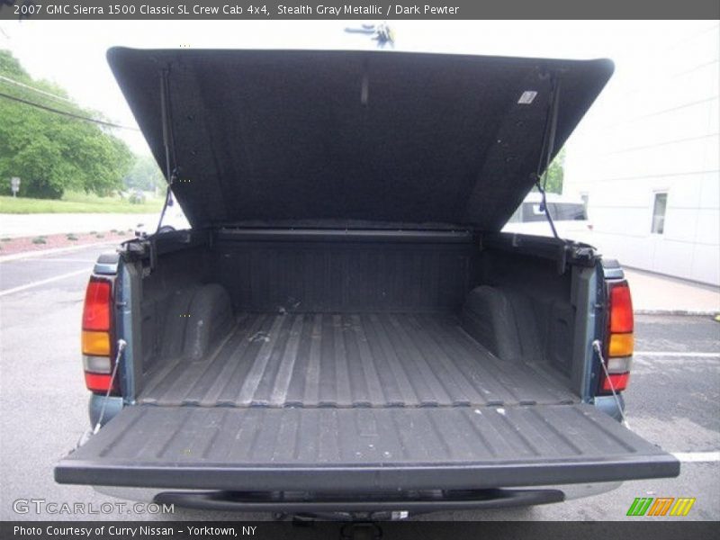 Stealth Gray Metallic / Dark Pewter 2007 GMC Sierra 1500 Classic SL Crew Cab 4x4