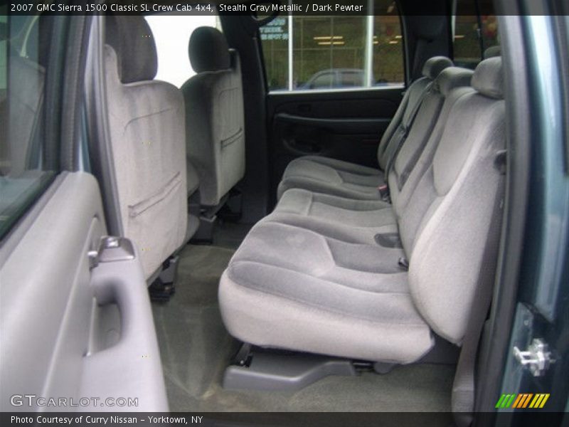 Stealth Gray Metallic / Dark Pewter 2007 GMC Sierra 1500 Classic SL Crew Cab 4x4