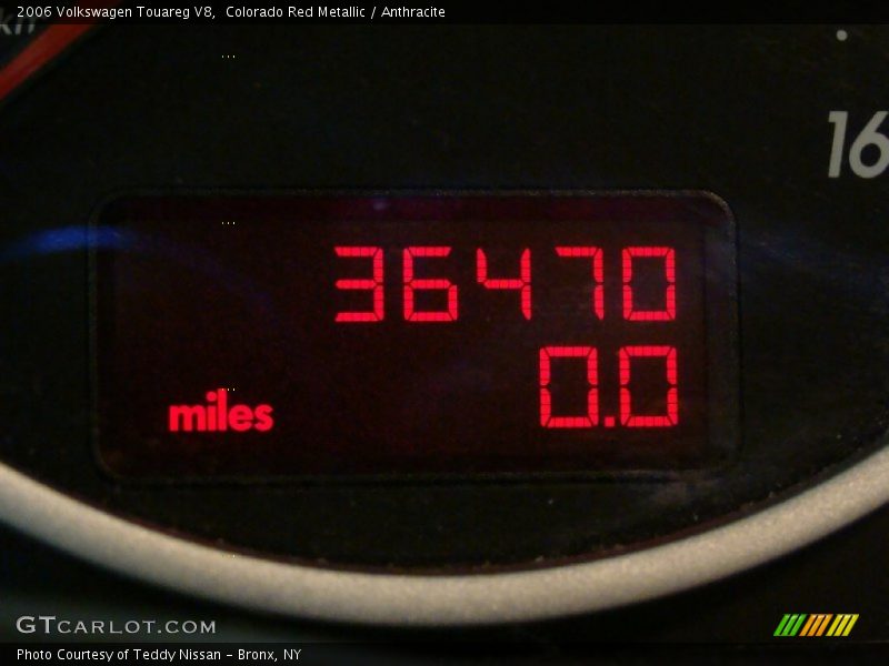 Colorado Red Metallic / Anthracite 2006 Volkswagen Touareg V8