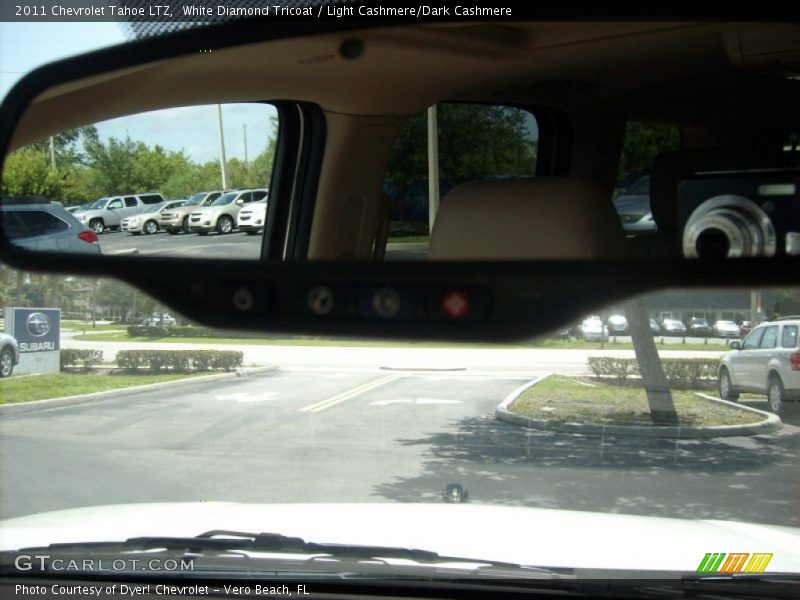 White Diamond Tricoat / Light Cashmere/Dark Cashmere 2011 Chevrolet Tahoe LTZ