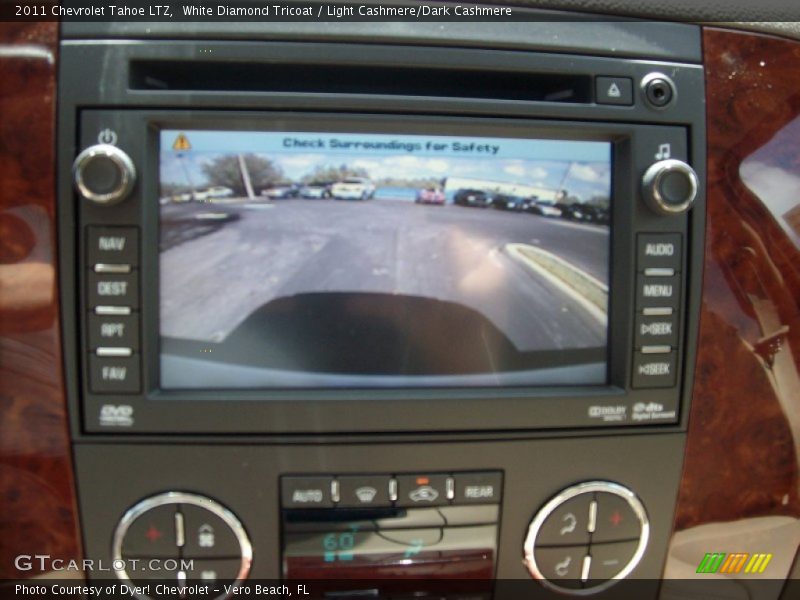 White Diamond Tricoat / Light Cashmere/Dark Cashmere 2011 Chevrolet Tahoe LTZ