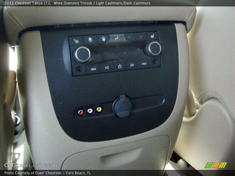 White Diamond Tricoat / Light Cashmere/Dark Cashmere 2011 Chevrolet Tahoe LTZ