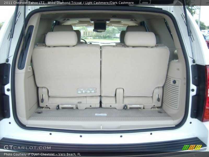 White Diamond Tricoat / Light Cashmere/Dark Cashmere 2011 Chevrolet Tahoe LTZ