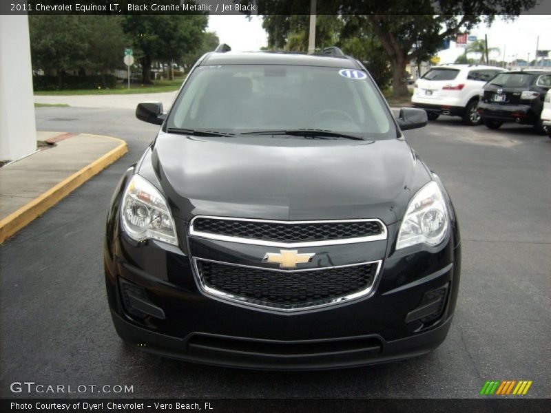 Black Granite Metallic / Jet Black 2011 Chevrolet Equinox LT