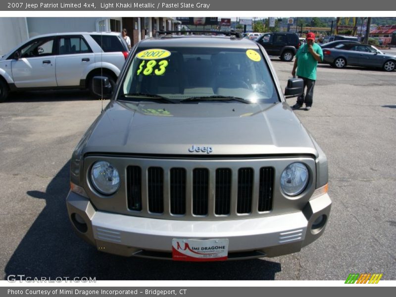 Light Khaki Metallic / Pastel Slate Gray 2007 Jeep Patriot Limited 4x4