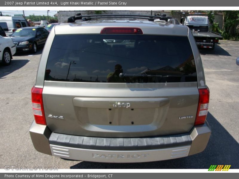 Light Khaki Metallic / Pastel Slate Gray 2007 Jeep Patriot Limited 4x4