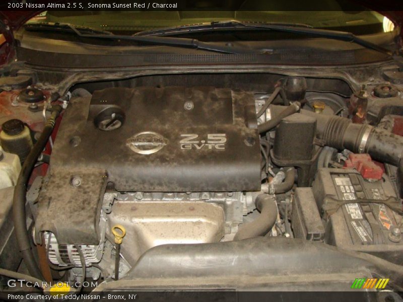 Sonoma Sunset Red / Charcoal 2003 Nissan Altima 2.5 S