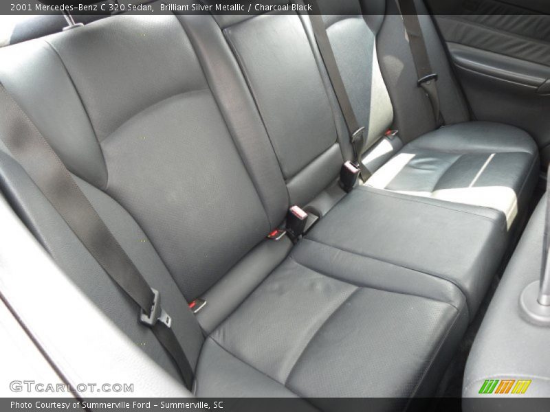 Brilliant Silver Metallic / Charcoal Black 2001 Mercedes-Benz C 320 Sedan