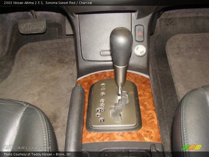 Sonoma Sunset Red / Charcoal 2003 Nissan Altima 2.5 S