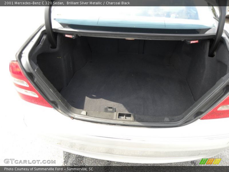 Brilliant Silver Metallic / Charcoal Black 2001 Mercedes-Benz C 320 Sedan