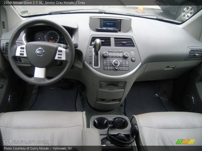 Smoke Gray Metallic / Gray 2008 Nissan Quest 3.5 SE