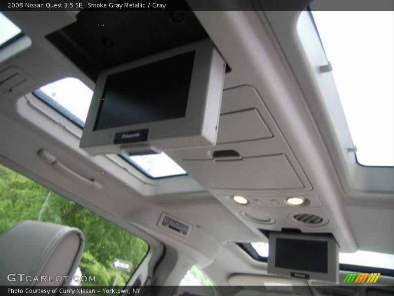 Smoke Gray Metallic / Gray 2008 Nissan Quest 3.5 SE