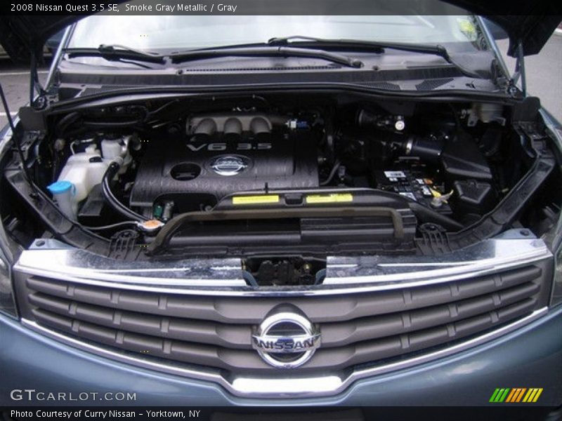 Smoke Gray Metallic / Gray 2008 Nissan Quest 3.5 SE