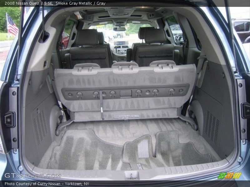 Smoke Gray Metallic / Gray 2008 Nissan Quest 3.5 SE