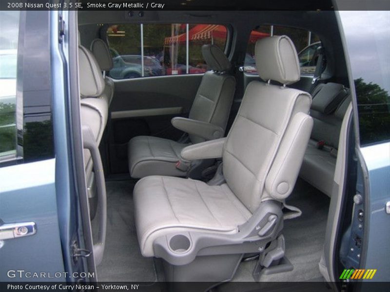 Smoke Gray Metallic / Gray 2008 Nissan Quest 3.5 SE