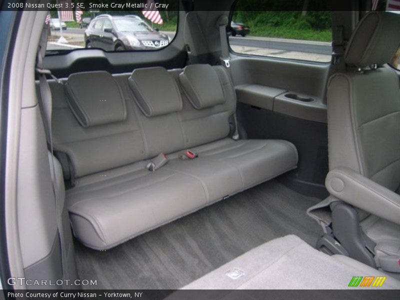 Smoke Gray Metallic / Gray 2008 Nissan Quest 3.5 SE
