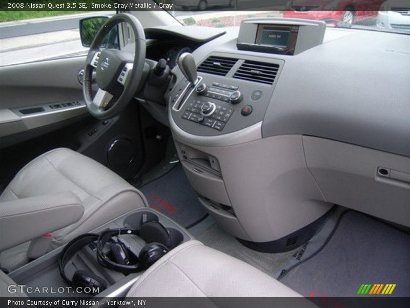 Smoke Gray Metallic / Gray 2008 Nissan Quest 3.5 SE